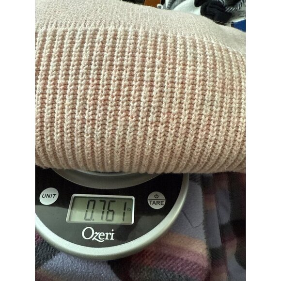 Pure Jill Light Pink Cowell Neck Wool Blend Sweater Size M - Picture 13 of 13